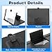Smartphone Screen Magnifier, 3D HD Mobile Phone Magnifier Projector Screen Enlarger for Movies, Videos, and Gaming, Foldable Cell Phone Stand with Screen Amplifier, Supports All Smartphones (12Inch)