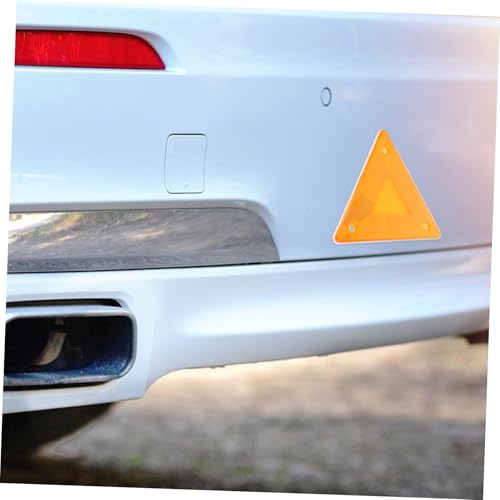 10 reflectores triangulares para vehículos de alta visibilidad miniatura 4