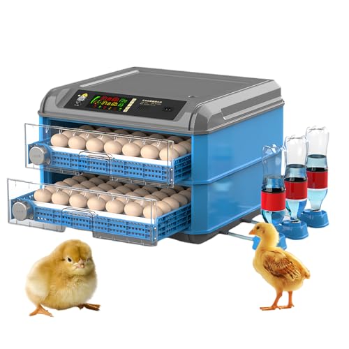 Incubadora digital de huevos totalmente automática con control de temperatura para pollos, patos, gansos y más, ideal para incubar aves de corral