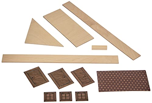 Walachia 8594036430051 Vogtei Fachwerkhaus Holz Modellbauset Modellbahn Spur 1/ LGB 1:32 – Bild 4