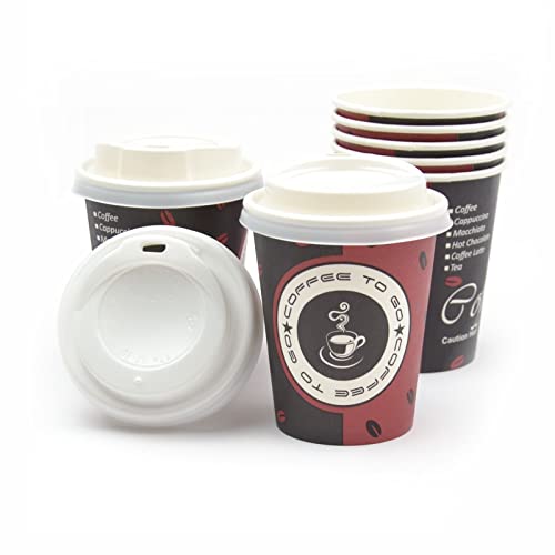 60 Stück Einweg-Pappbecher Mit Deckel – 340 Ml, Staubblau Mit Farbverlauf, Goldene Spitze, Für Feiern & Events