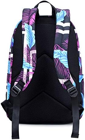 Acmebon Waterproof Stylish School Backpack for Boys and Girls Trend Print Casual Laptop Backpack