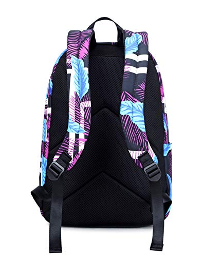 Acmebon Waterproof Stylish School Backpack for Boys and Girls Trend Print Casual Laptop Backpack