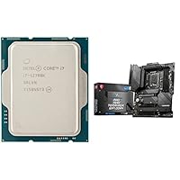 Intel Core i7-12700K 12. Generation Desktop Prozessor (Basistakt: 3.6GHz) BX8071512700K & MSI MAG Z690 Tomahawk WiFi DDR4 Gaming Mainboard ATX, unterstützt Intel Core Prozessoren 12. Generation