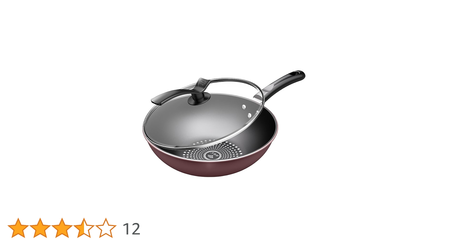 Amazon | 深型フライパン 蓋付き 30cm 32cm ノンスティックパン