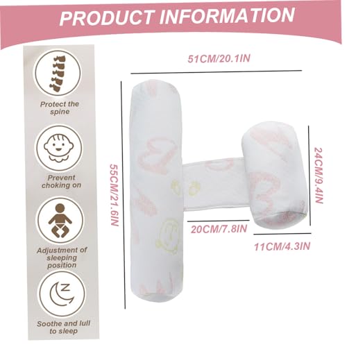 Oreiller compensé bébé lavable en machine pour un couchage sain