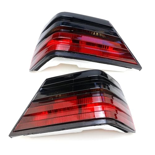 Feu arrière pour Benz W124 Classe E 1985-1993, couvercle bicolore 1 paire sans ampoule