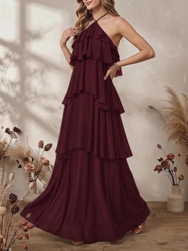 Image of SOLY HUX Women's Wedding Guest Maxi Dress