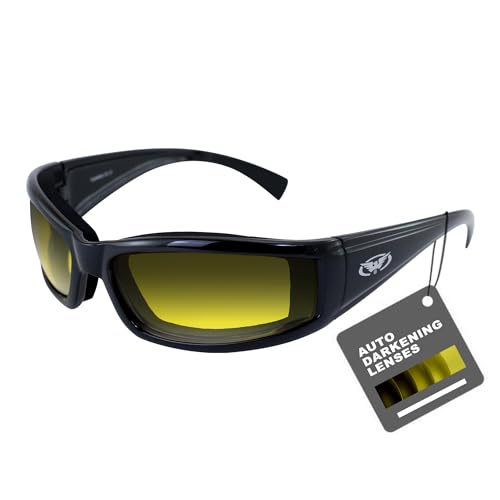 Global Vision Stray Cat Photochromic Motorcycle Sunglasses