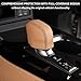 Custom Interior Accessories for Lexus NX 250 350 350h 450h+ 2022 2023 RX 350 350h 450h+ 500h Leather Automatic Gear Shift Knob Cover, Transmission Boots Shift Lever Sheath