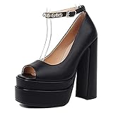 Heel Height：14.5 CM； Platform Height：5 CM