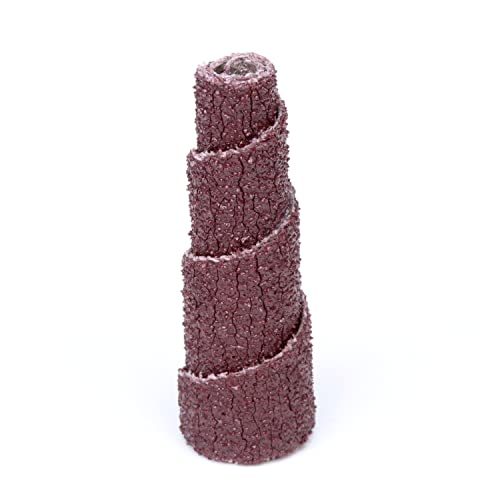 3M 341D Abrasive Cartridge Roll, Full Tapered, Aluminum Oxide, 1/8