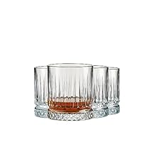 Pasabahce Glass Elysia Water/Juice/Whisky Tumbler 355 ml 4 Pcs Set, Transparent (PB Elysia)