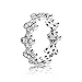 Produktbild Pandora Ring Silber 191000CZ-52 Frauen Oriental Blume Zirkone