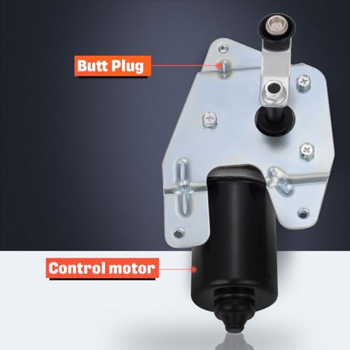 Image of cciyu Front Windshield Wiper Motor Compatible for Ford Ranger 2008-2011 Cab Pickup,for Crown Victoria 2007-2011 for Sedan & for Mercury for Grand Marquis 2007-2011 Sedan,Replace OE# 8L5Z-17508-A
