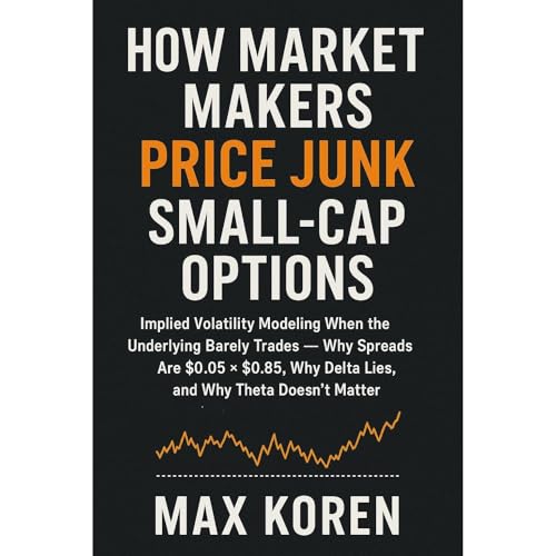 How Market Makers Price Junk Small-Cap Options Audiolibro Por Max Koren arte de portada