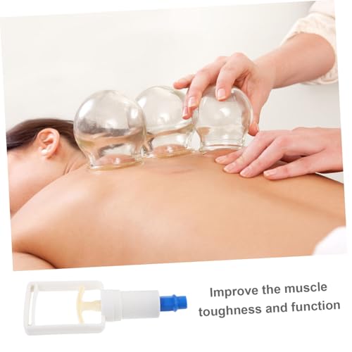 VOSAREA Bomba de Mano para Ventosas con Tubo de Extensión - Bomba de Vacío para Terapia de Puntos de Acupuntura - Herramienta de Succión Manual para Masaje en Casa, Accesorios de Reemplazo para Alivio miniatura 7