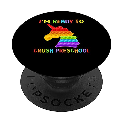 Ritorno a scuola Crush Prescolare Unicorn Pop It Fidget Girls PopSockets PopGrip Intercambiabile