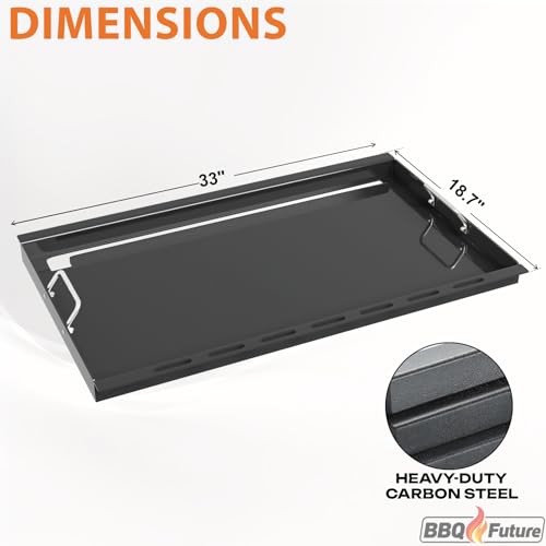 Image of Full Size Griddle Insert for Weber Genesis II 400 Series Gas Grills