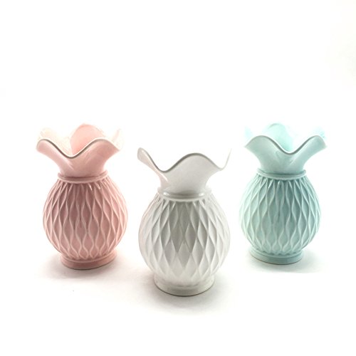 Anding Ceramic Decorative Vase (Blue) Ceramic Vase #TOP4