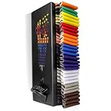 CRAKTH 2 in 1 Can Cooler Holder with Bottle Opener, Beer Can Sleeves Storage Organizer and Dispenser for Home Family Bar, Metal, 12', Christmas Gifts for Men Dad