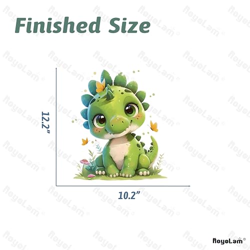 Vinilo decorativo de dinosaurio infantil desmontable resistente al agua miniatura 5
