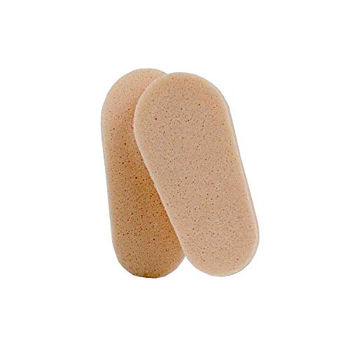 GMS Optical Soft Foam Self-Adhesive Nose Pads for Glasses, Sunglasses, and Eye-wear  15mm (60 Pair, Peach)