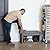 Step2 Lakewood Boot Bench Stylish & Functional Shoe Organizer with Extra Storage Space, Brown
