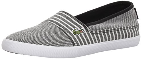 Lacoste Women's Marice 118 1 CAW Shoe, Black/White, 8 M US