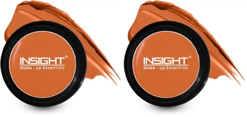 Image of INSIGHT Concealer for All Skin Types | Waterproof & Long Lasting | Buildable Coverage | Easy to Blend | Conceals Pigmentation | Face Makeup | Tangy Orange - 3.5g (Pack of 2)
