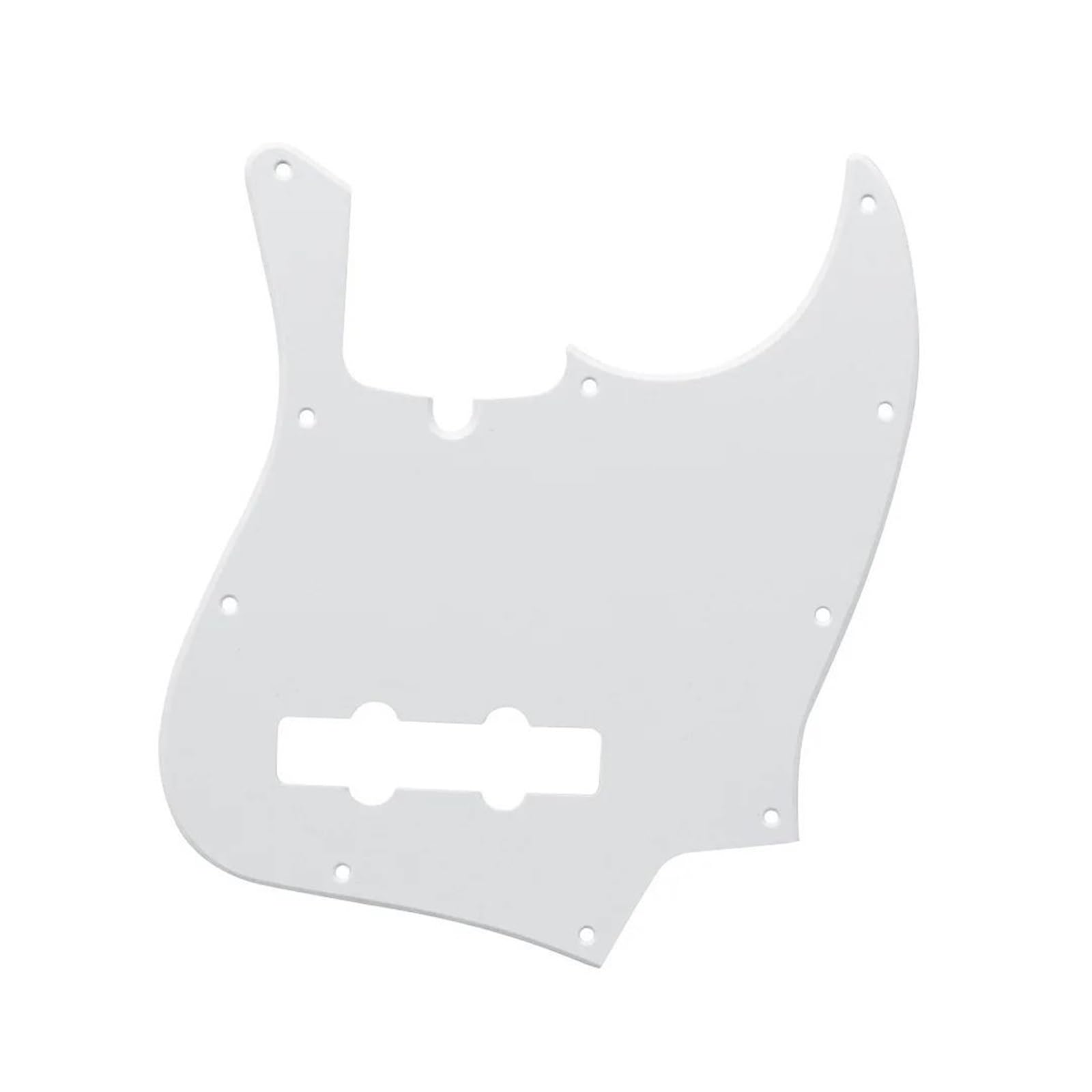maskownica do gitary 1PC10 Hole JB Bass Pickguard 4-strunowa gitara Scratch Plate Basowe akcesoria do gitary(Ivory)