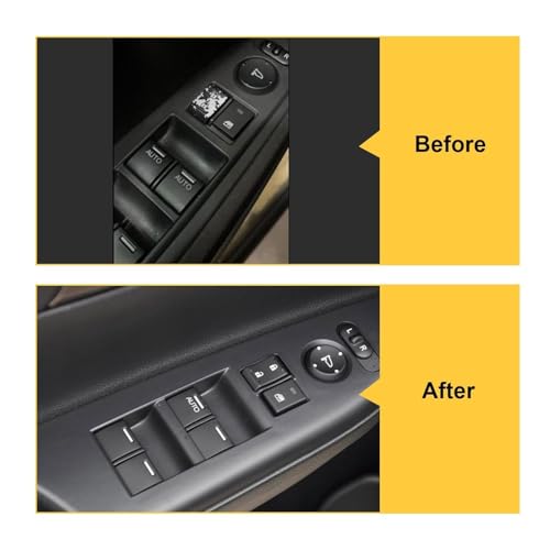 Image of SecosAutoparts Driver Side Master Power Window Switch with Double Auto Button Compatible with Honda Accord EX EX-L Sedan 2.4L 3.5L 2008 2009 2010 2011 2012# 35750-TA0-A31 35750-TA0-A32