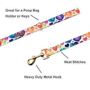 Guinzaglio di San Valentino Lionet Paws per cani di piccola, media e grande taglia
 - immagine 2