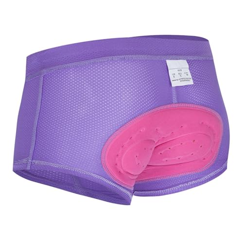 Sous-vêtements de vélo rembourrés 4D pour femmes, shorts de cyclisme, sous-vêtements pour le vélo, pour la randonnée à vélo, pour dames,...