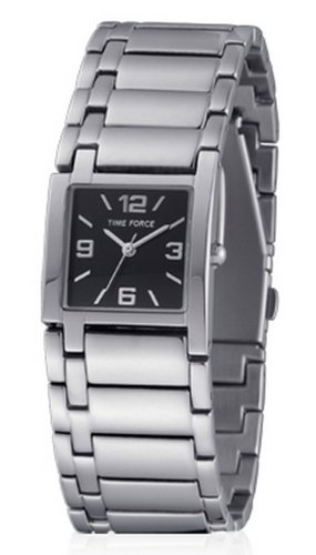 Time Force Tf3340l01m Reloj Analogico para Mujer Caja De Acero Inoxidable Esfera Color Negro Time Force Tf3340l01m Reloj Analogico para Mujer Caja De Acero Inoxidable Esfera Color Negro