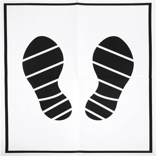 ANBOO 50Pcs Car Carpet Paper Mats, Disposable Car Paper Floor Mats, Automotive Floor Mats