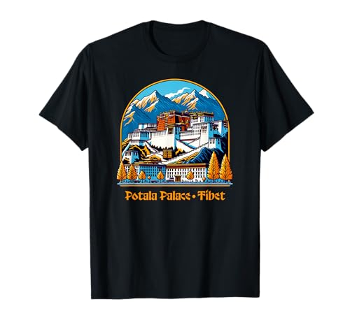 Potala Palace Tibet Lhasa Buddhist T-Shirt