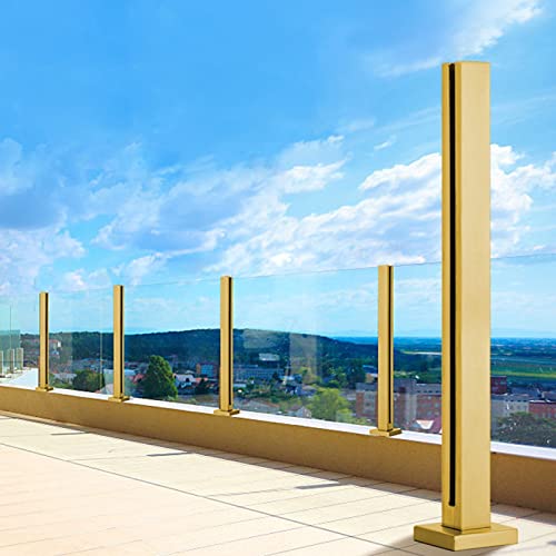Garde-corps acier inoxydable et verre sans travaux complexes pour balcon - 2