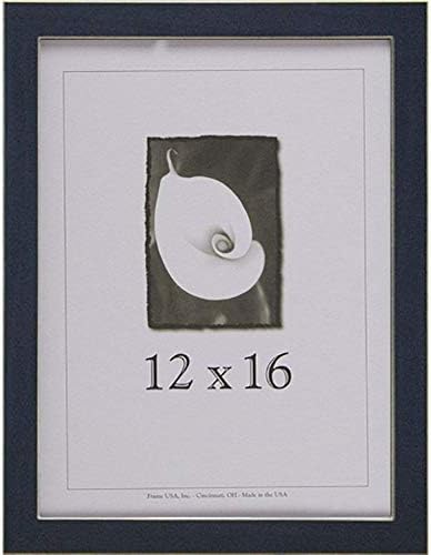 Amazon Com Frame Usa Clean Cut Series 12x16 Wood Picture Frames Blue Choose Size And Color Single Frames