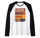 Photo Gallery maglia per il 60° compleanno april born 60 years legend dal maglia con maniche raglan Photo Gallery maglia per il 60° compleanno april born 60 years legend dal maglia con maniche raglan