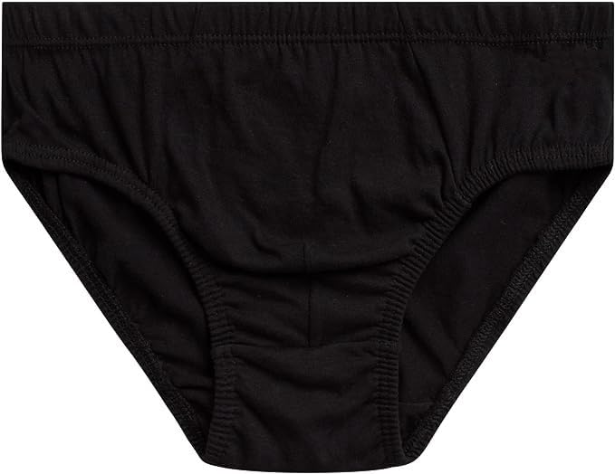 Image of Acumen Men's Underwear Briefs 3-Pack - 100% Combed Cotton, Anti-Bacterial Technology - Premium Ultrasoft Waistband