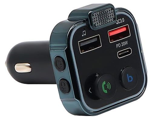 TRANSMITER FM 12/24 V BLUETOOTH 2 X USB + PD 20 W