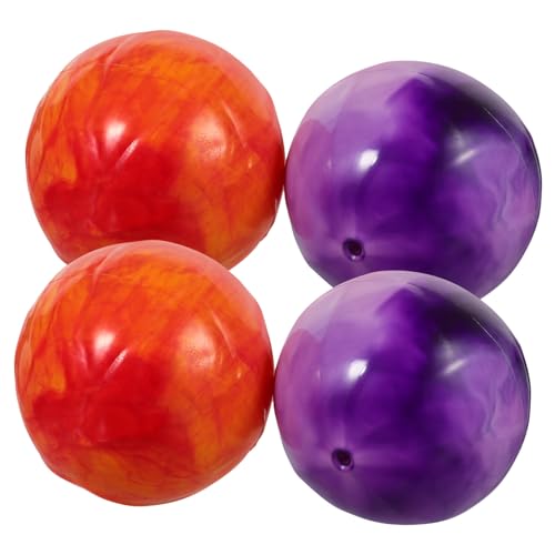 Vaguelly 4pcs Colorful Cloud Beach Ball Inflatable Balls for Material and Fun Random Color