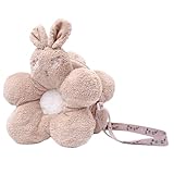 Kawaii Plush Bunny Purse, Cute Bunny Crossbody Bag, Lovely Stuffed Animal Shoulder Bag Gift for Little Girls, Women (khaki)