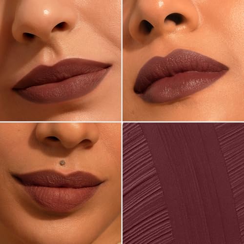 Image of Pilgrim Oh So Creme! Bullet Lipstick | Silky-Matte Finish | Highly Pigmented and Long Lasting | Enriched with Exotic French Grape Seed Oil | (Boujee Babe-03)
