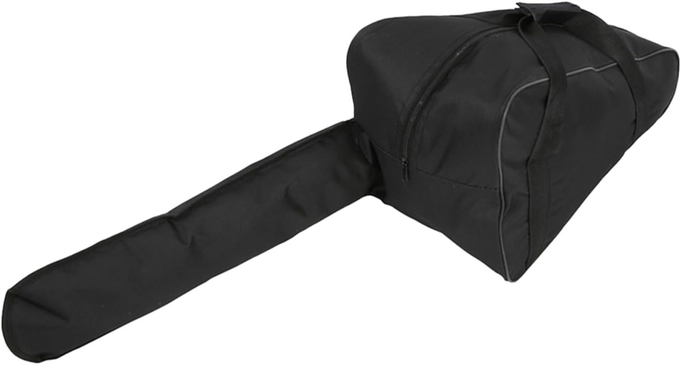 BOSREROY 20 Inch Case Chainsaw Carrying, Black, 10.63 X 16.93 X 35.43 in / 27 X 43 X 90 Cm, Universal Storage Chainsaw Bag Fabric Oxford Waterproof, for 12 14 16 Chainsaws