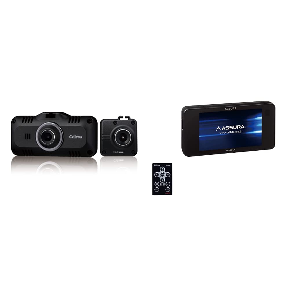 Amazon | セルスター ドライブレコーダー 前後2カメラ CS-52FRW 200万