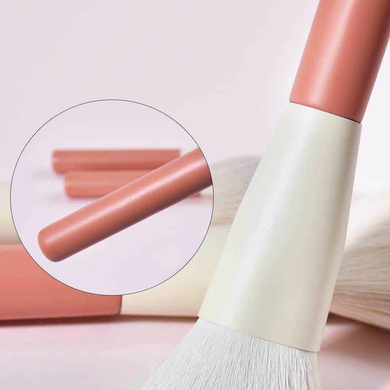 Juego de Brochas de Maquillaje Cerdas Suaves 12 Piezas Rubor Brochas Sueltas Herramientas de Maquillaje de Belleza Juego Completo de Brochas Su
