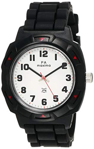 Image of Maxima Analog White Dial Men's Watch - 27660PPGW