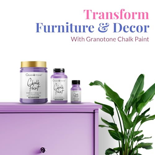 Image of GRANOTONE Chalk Paint Verve Violet 250 ml Matte Finish